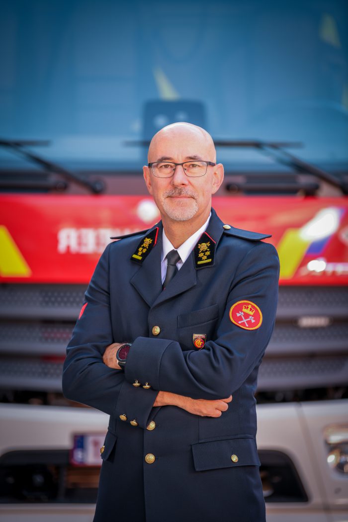 Wim Van Zele - Kolonel en Zonecommandant Brandweer